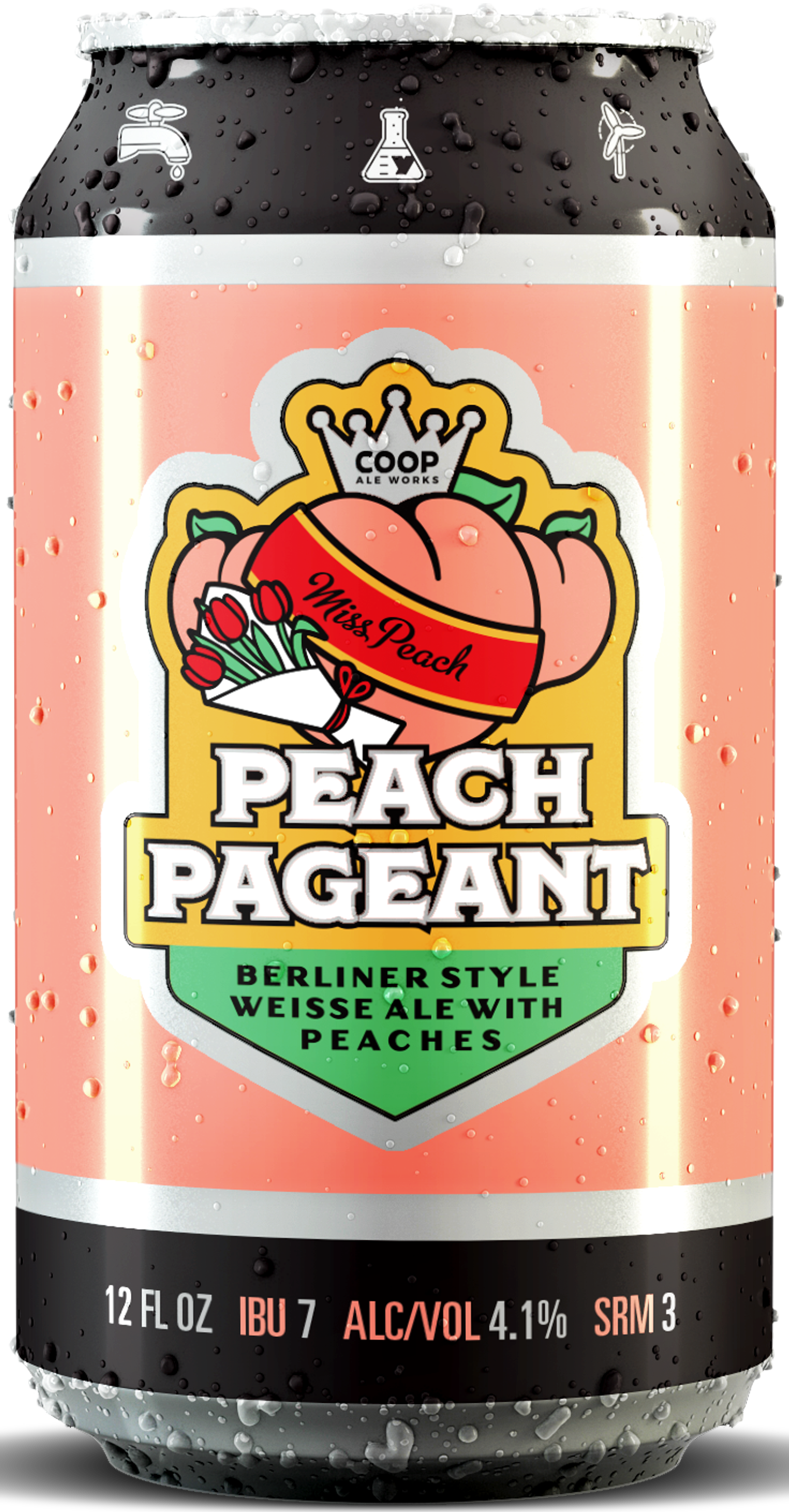 Peach Pageant Berliner Style Weisse Ale